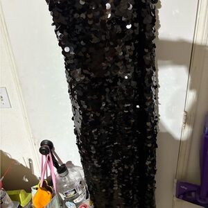 Banana Republic Black Sequin party Dress